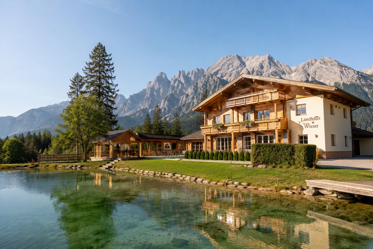 Landhaus Wieser am See, Tagesaufnahme